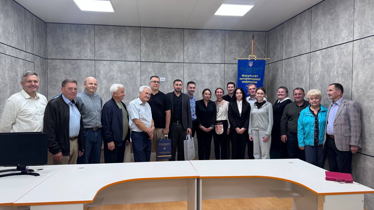 Нова конференц-зала у Львівському національному університеті ветеринарної медицини та біотехнологій