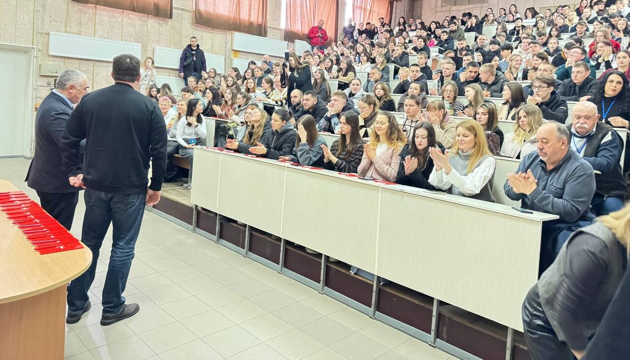 Oleksandr Starovir’s presentation at the conference at Bila Tserkva National Agrarian University